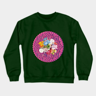 Flowers Mandala Crewneck Sweatshirt